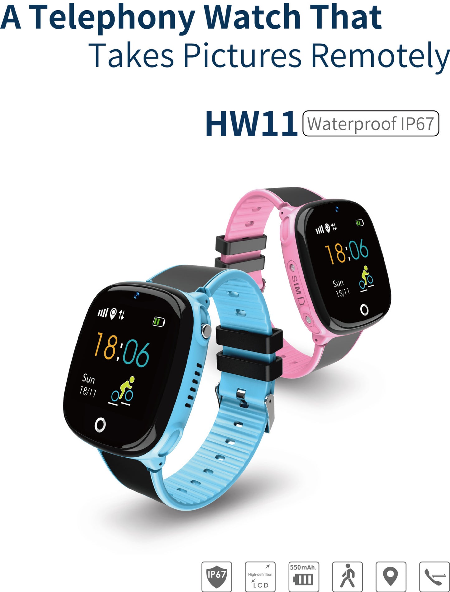 Kids Smartwatch Phone