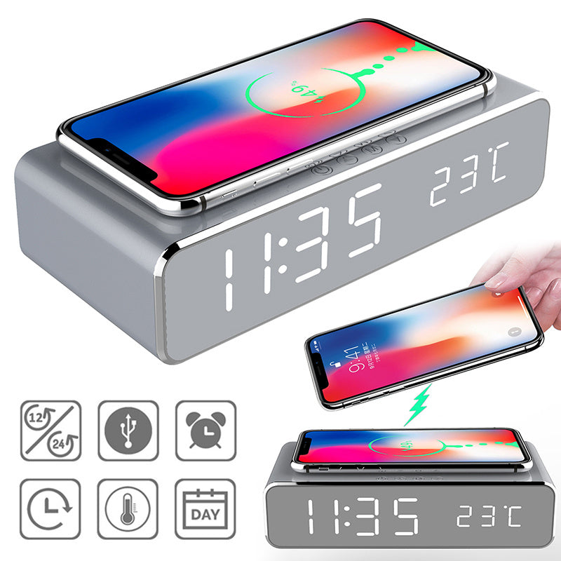 LED Alarm Clock Charger